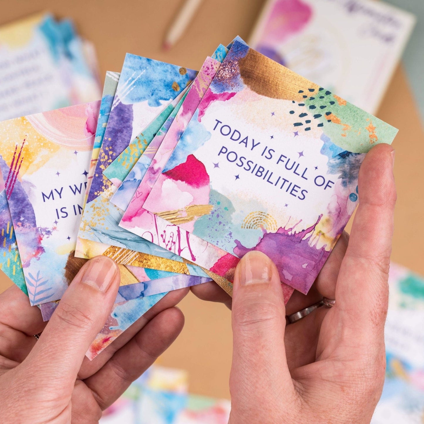 Positive Affirmation Cards - Colourfulness Cards