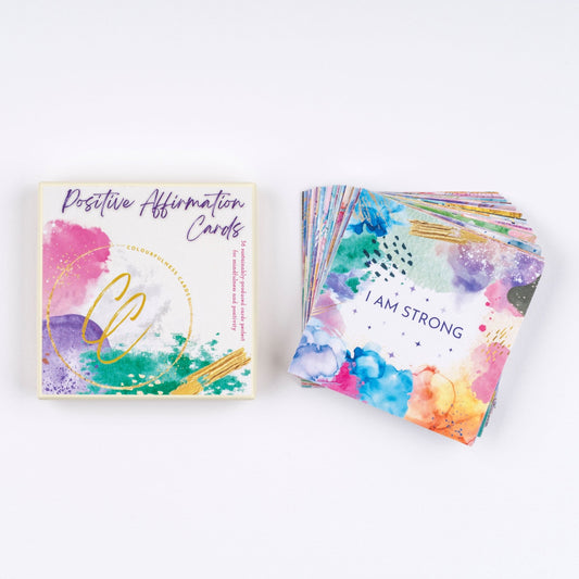 Positive Affirmation Cards - Colourfulness Cards