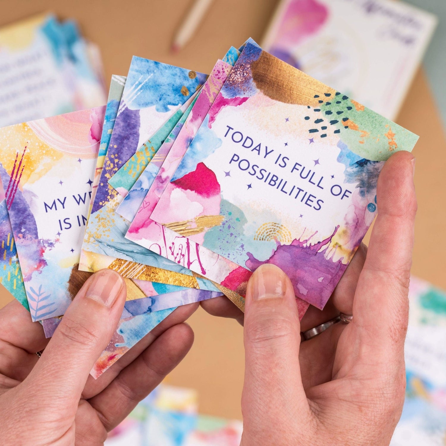 Positive Affirmation Cards - Colourfulness Cards
